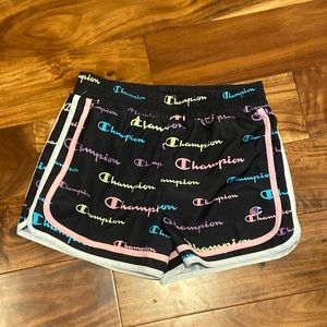 Youth Black Champion Athletic Shorts